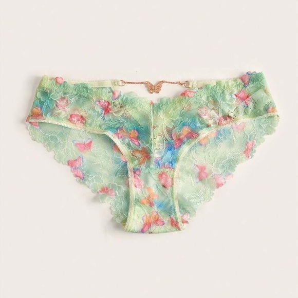 Lemon Green Multi-Color Panty - Picture 2 of 5